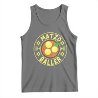 Funny Hanukkah Food Lover Gift Tank Top Matzo Baller - Wonder Print Shop