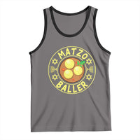 Funny Hanukkah Food Lover Gift Tank Top Matzo Baller - Wonder Print Shop