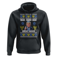 Make Hanukkah Great Again Hoodie Funny Ugly Jewish Holiday Gift - Wonder Print Shop