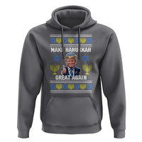 Make Hanukkah Great Again Hoodie Funny Ugly Jewish Holiday Gift - Wonder Print Shop