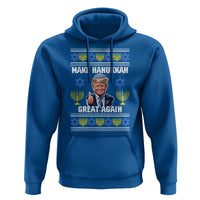 Make Hanukkah Great Again Hoodie Funny Ugly Jewish Holiday Gift - Wonder Print Shop