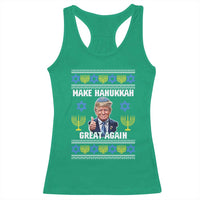 Make Hanukkah Great Again Racerback Tank Top Funny Ugly Jewish Holiday Gift - Wonder Print Shop