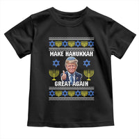 Make Hanukkah Great Again Toddler T Shirt Funny Ugly Jewish Holiday Gift - Wonder Print Shop