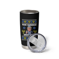 Make Hanukkah Great Again Tumbler Cup Funny Ugly Jewish Holiday Gift - Wonder Print Shop