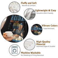 Funny Jewish Holiday Throw Blanket Make Hanukkah Great Again Ugly Gift - Wonder Print Shop