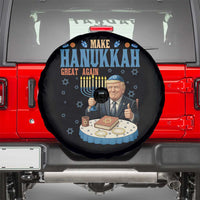 Funny Jewish Holiday Spare Tire Cover Make Hanukkah Great Again Ugly Gift - Wonder Print Shop
