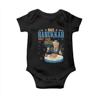 Funny Jewish Holiday Baby Onesie Make Hanukkah Great Again Ugly Gift - Wonder Print Shop