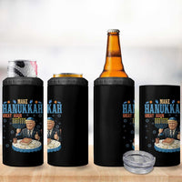 Funny Jewish Holiday 4 in 1 Can Cooler Tumbler Make Hanukkah Great Again Ugly Gift - Wonder Print Shop