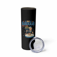 Funny Jewish Holiday Skinny Tumbler Make Hanukkah Great Again Ugly Gift - Wonder Print Shop