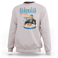 Funny Jewish Holiday Sweatshirt Make Hanukkah Great Again Ugly Gift - Wonder Print Shop