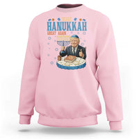 Funny Jewish Holiday Sweatshirt Make Hanukkah Great Again Ugly Gift - Wonder Print Shop