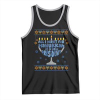 Funny Political Ugly Tank Top All I Want For Hanukkah Is A New President - Wonder Print Shop