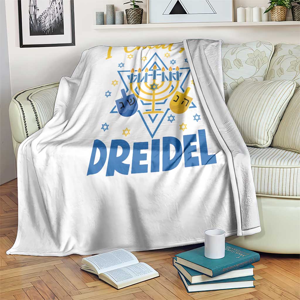 I Cheat At Dreidel Throw Blanket Funny Hanukkah Jewish Gift - Wonder Print Shop