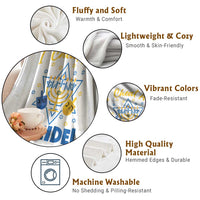 I Cheat At Dreidel Throw Blanket Funny Hanukkah Jewish Gift - Wonder Print Shop