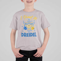 I Cheat At Dreidel T Shirt For Kid Funny Hanukkah Jewish Gift - Wonder Print Shop