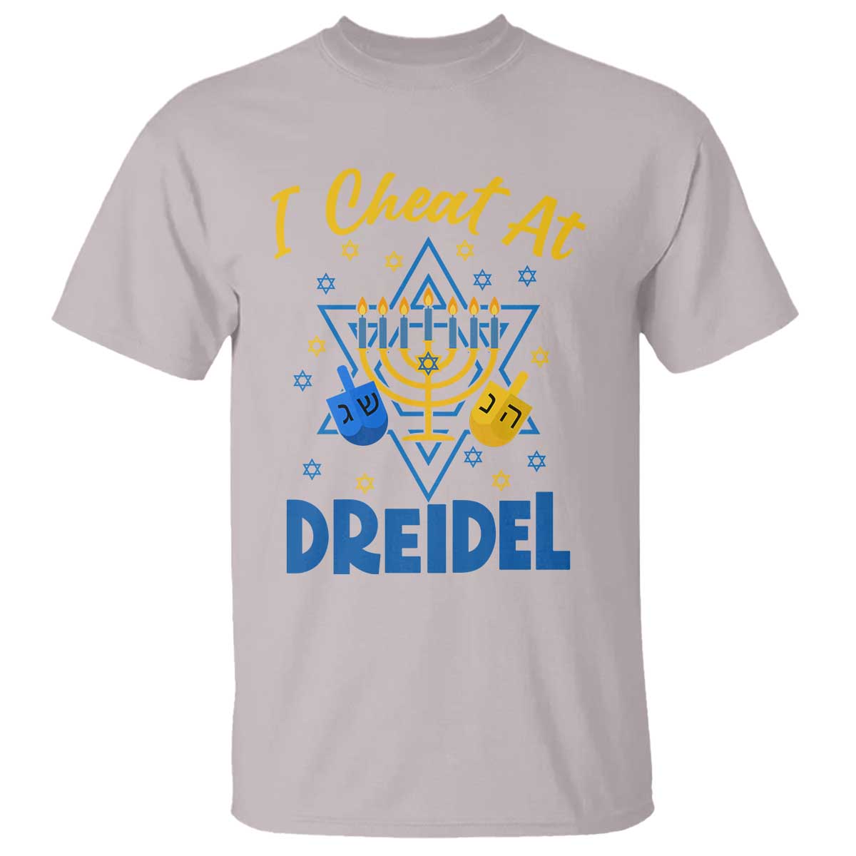 I Cheat At Dreidel T Shirt Funny Hanukkah Jewish Gift - Wonder Print Shop