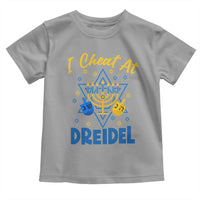 I Cheat At Dreidel Toddler T Shirt Funny Hanukkah Jewish Gift - Wonder Print Shop