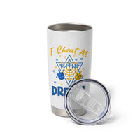 I Cheat At Dreidel Tumbler Cup Funny Hanukkah Jewish Gift - Wonder Print Shop