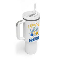 I Cheat At Dreidel Tumbler With Handle Funny Hanukkah Jewish Gift - Wonder Print Shop