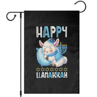 Funny Happy Llamakkah Garden Flag Cute Llama Jewish Holiday Gift - Wonder Print Shop