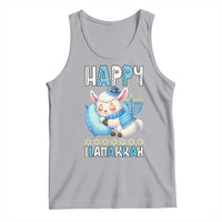 Funny Happy Llamakkah Tank Top Cute Llama Jewish Holiday Gift - Wonder Print Shop