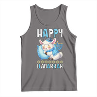 Funny Happy Llamakkah Tank Top Cute Llama Jewish Holiday Gift - Wonder Print Shop