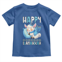 Funny Happy Llamakkah Toddler T Shirt Cute Llama Jewish Holiday Gift - Wonder Print Shop