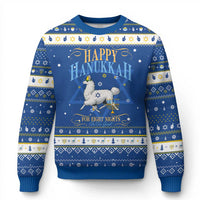 Funny Llama Be Our Guest For Eight Nights Gift Hanukkah Ugly Sweater Funny Chanukkah Gift - Wonder Print Shop