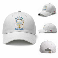 Funny Hanukkah Gift Baseball Cap Tis The Season To Remind Everyone Im Jewish