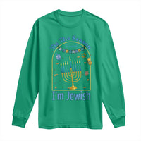 Funny Hanukkah Gift Long Sleeve Shirt Tis The Season To Remind Everyone Im Jewish - Wonder Print Shop