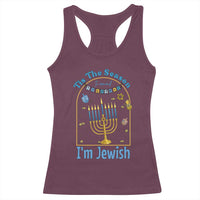 Funny Hanukkah Gift Racerback Tank Top Tis The Season To Remind Everyone Im Jewish - Wonder Print Shop