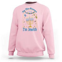 Funny Hanukkah Gift Sweatshirt Tis The Season To Remind Everyone Im Jewish - Wonder Print Shop