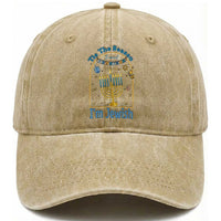 Funny Hanukkah Gift Washed Cotton Baseball Cap Tis The Season To Remind Everyone Im Jewish