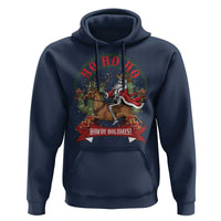 Funny Western Skeleton Cowboy Christmas Hoodie Howdy Holidays - Wonder Print Shop