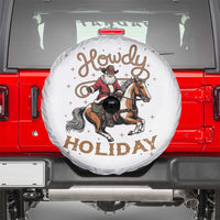 Black Santa Howdy Western Cowboy Spare Tire Cover Christmas Gift - Wonder Print Shop
