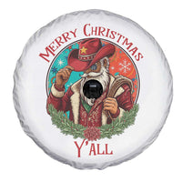 Howdy Santa Merry Christmas Y'all Spare Tire Cover Funny Western Holiday Gift - Wonder Print Shop