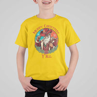 Howdy Santa Merry Christmas Y'all T Shirt For Kid Funny Western Holiday Gift - Wonder Print Shop