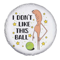 Funny Marcus The Worm Tennis Lover Spare Tire Cover I Do Not Like This Ball - Wonder Print Shop