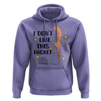 Funny Marcus The Worm Tennis Lover Hoodie I Do Not Like This Racket - Wonder Print Shop
