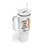 Funny Marcus The Worm Tennis Lover Tumbler With Handle I Do Not Like This Racket - Wonder Print Shop