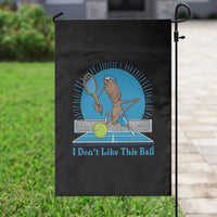 I Do Not Like This Ball Garden Flag Funny Marcus The Worm Tennis Meme - Wonder Print Shop