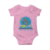 I Do Not Like This Ball Baby Onesie Funny Marcus The Worm Tennis Meme - Wonder Print Shop