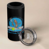 I Do Not Like This Ball 4 in 1 Can Cooler Tumbler Funny Marcus The Worm Tennis Meme - Wonder Print Shop