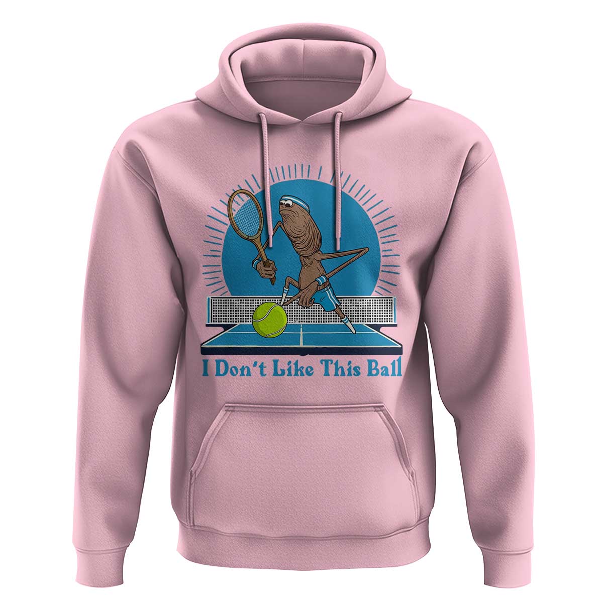 I Do Not Like This Ball Hoodie Funny Marcus The Worm Tennis Meme - Wonder Print Shop