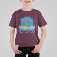 I Do Not Like This Ball T Shirt For Kid Funny Marcus The Worm Tennis Meme - Wonder Print Shop