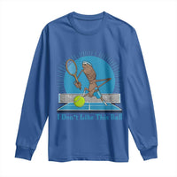 I Do Not Like This Ball Long Sleeve Shirt Funny Marcus The Worm Tennis Meme - Wonder Print Shop