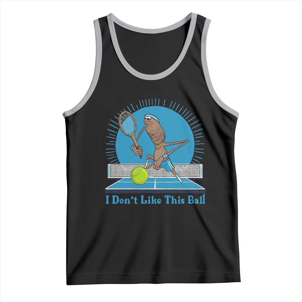 I Do Not Like This Ball Tank Top Funny Marcus The Worm Tennis Meme - Wonder Print Shop