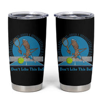 I Do Not Like This Ball Tumbler Cup Funny Marcus The Worm Tennis Meme - Wonder Print Shop