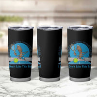 I Do Not Like This Ball Tumbler Cup Funny Marcus The Worm Tennis Meme - Wonder Print Shop