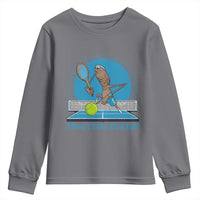 I Do Not Like This Ball Youth Sweatshirt Funny Marcus The Worm Tennis Meme - Wonder Print Shop